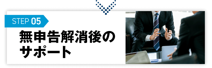 無申告専門税理士による無申告解消後のサポート